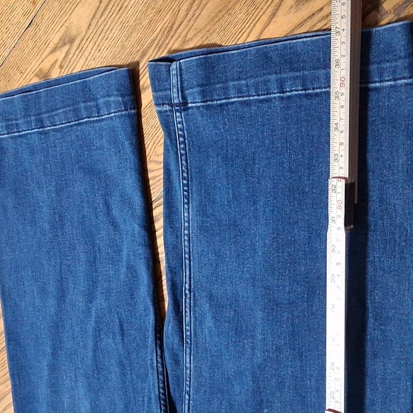 PILCRO And The Letterpress Jeans Womens 31 BLUE WIDE LEGS ?Preowned Used - Picture 3 of 9